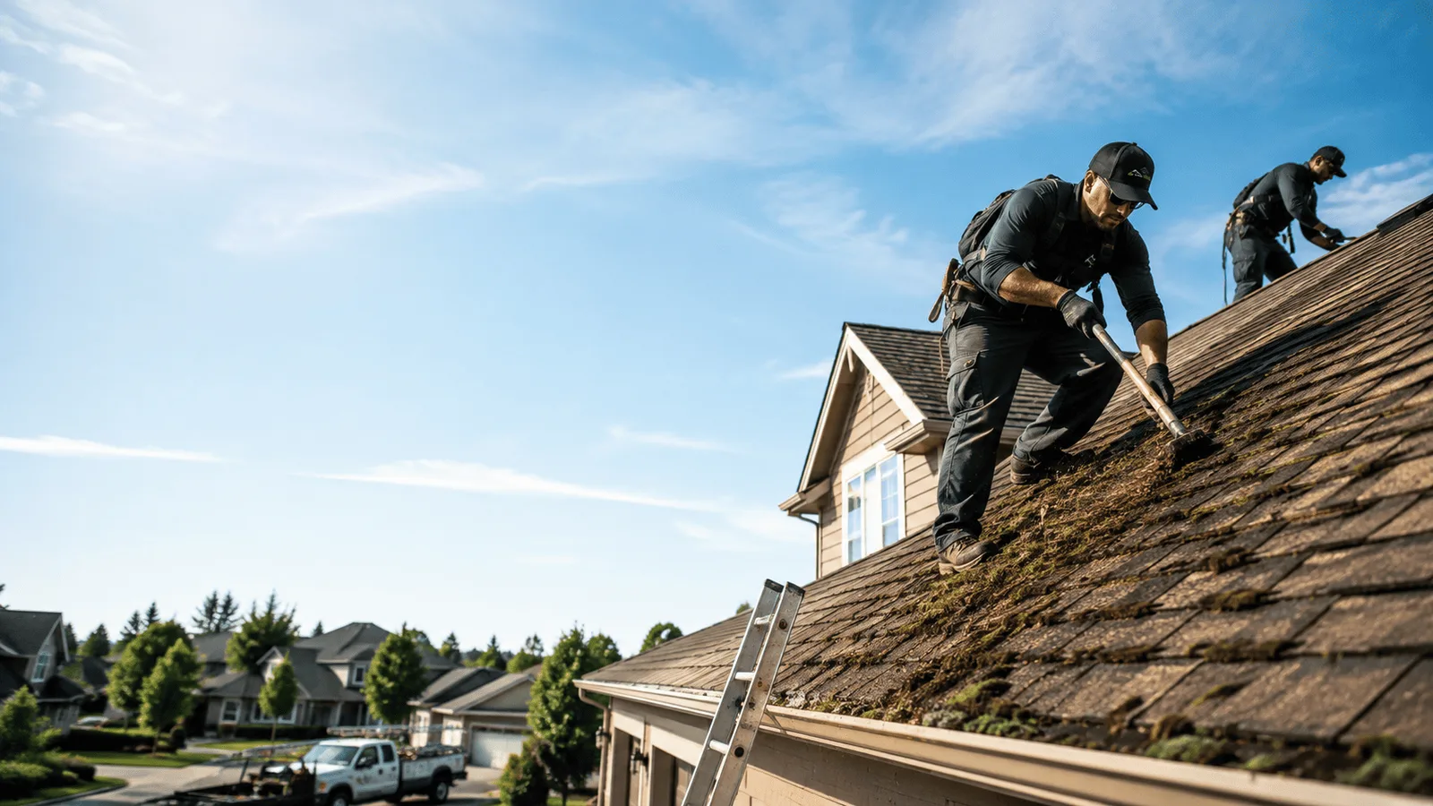 Roof Moss Removal in Mapleton Depot, PA near me